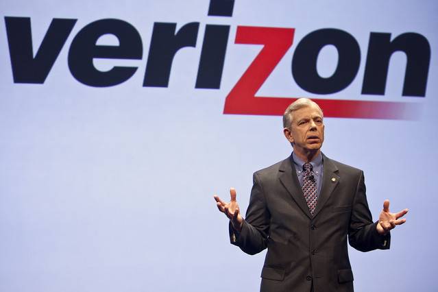 Verizon CEO Lowell McAdam