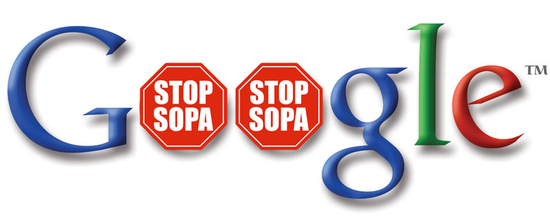 Google against SOPA