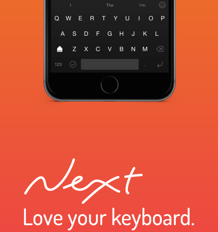 iPhone Next Keyboard